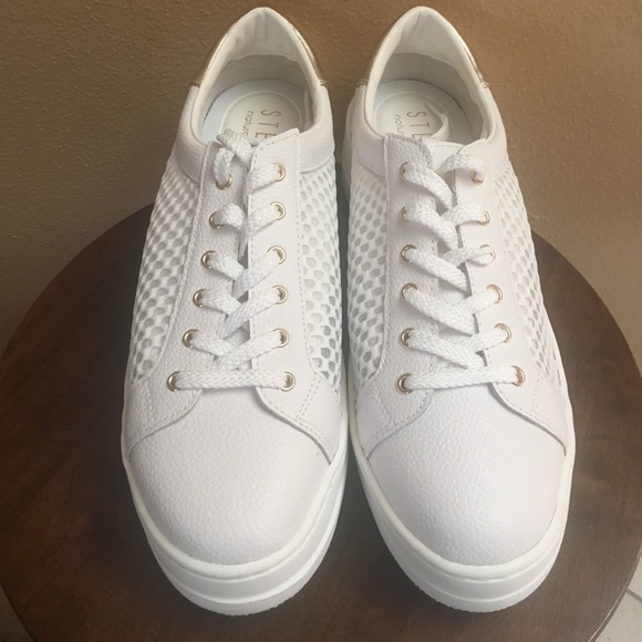 🆕 STEVEN Natural Comfort Leather See-Thru Mesh - Picture 7 of 7